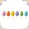 Glitzhome&#xAE; 6 Colors Easter Plastic Fillable Eggs. 60ct.